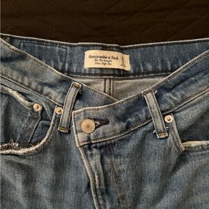 Abercrombie & Fitch Light Blue Denim Pants